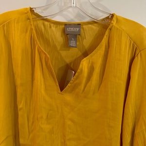 Chico’s Crinkle Pullover